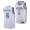 2022 NBA Draft Jaylin Williams #6 Thunder White Association Edition Jersey Arkansas Razorbacks