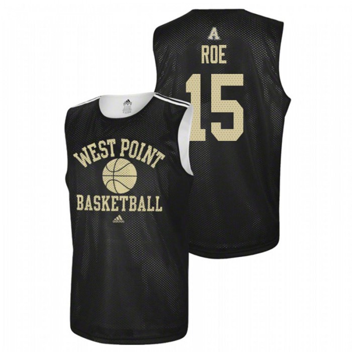 Army Black Knights College Basketball Black Adam Roe Practice Jersey For Men