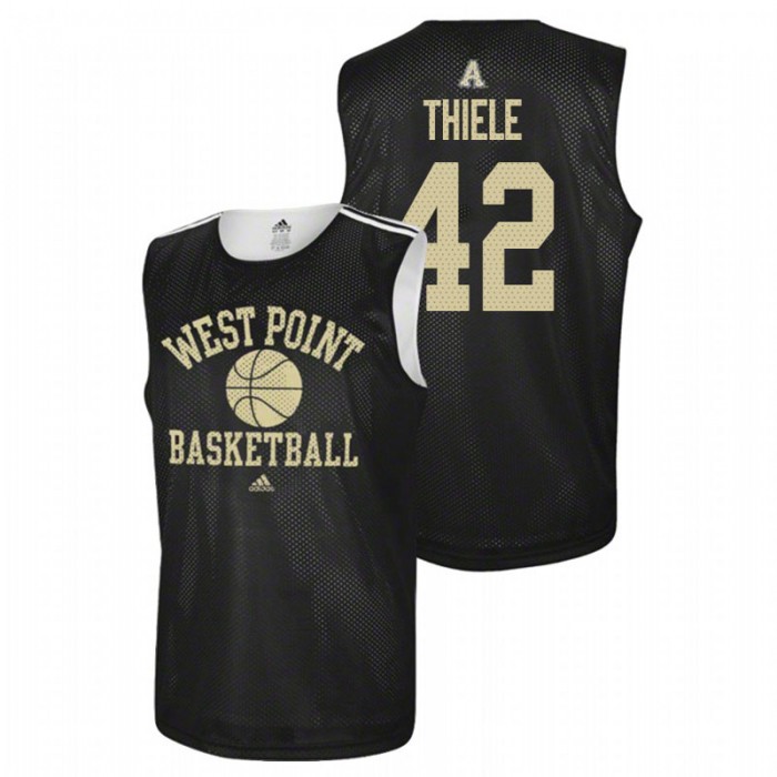 Army Black Knights College Basketball Black Brendan Thiele Practice Jersey For Men