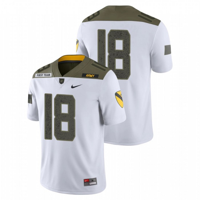 Cade Ballard Army Black Knights 1st Cavalry Division White Limited Edition Jersey