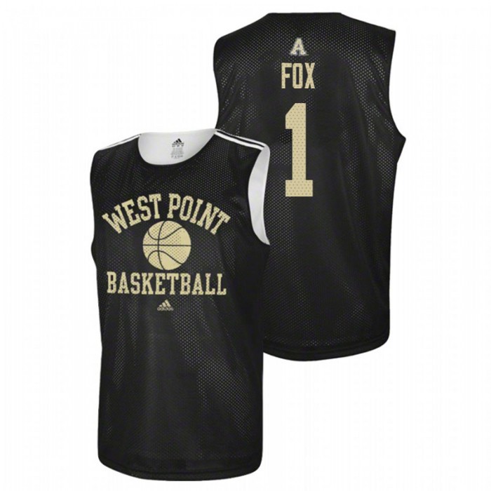 Army Black Knights College Basketball Black Jordan Fox Practice Jersey For Men