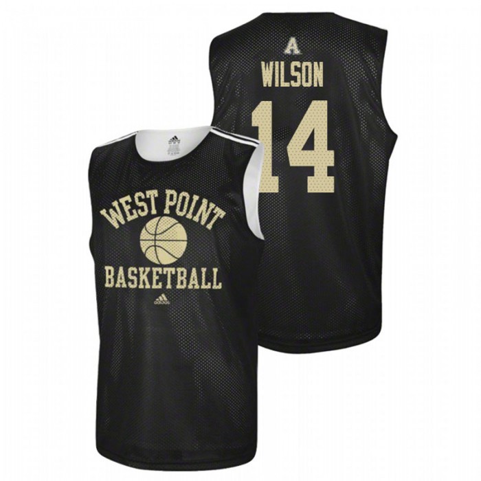 Army Black Knights College Basketball Black Matt Wilson Practice Jersey For Men