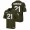 Tyrell Robinson Army Black Knights Rivalry Olive Replica Jersey