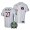 Auburn Tigers Bobby Peirce 2022 World Series Stripes White #27 Jersey