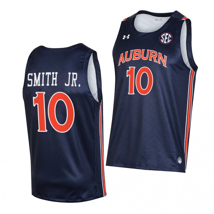 Jabari Smith Jr. Jersey Auburn Tigers 2021-22 College Basketball Jersey-Navy