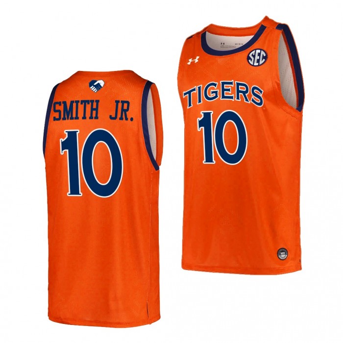 Jabari Smith Jr. Jersey Auburn Tigers 2022 College Basketball Unite As One Jersey-Orange