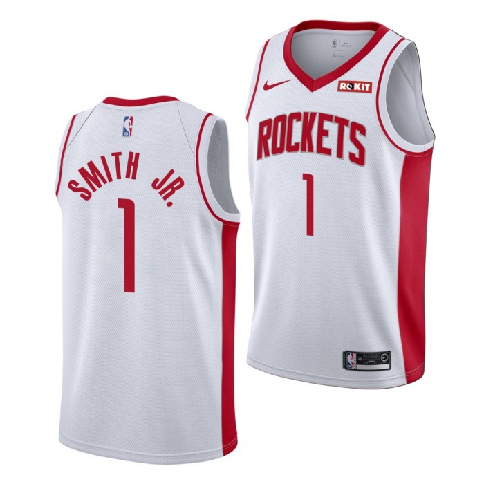 Houston Rockets Jabari Smith Jr. 2022 NBA Draft White Association Edition Jersey Auburn Tigers