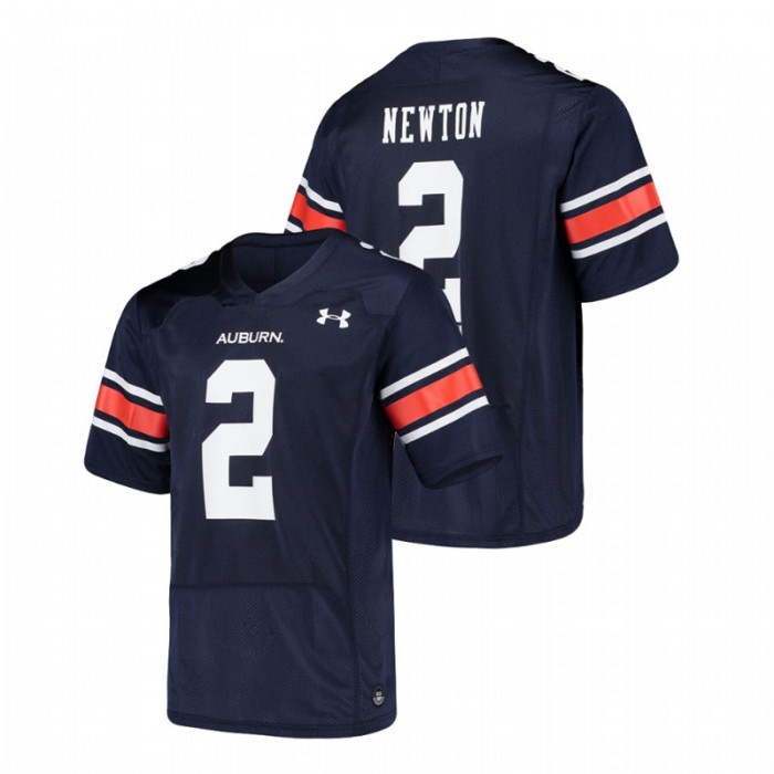 Cam Newton For Men Auburn Tigers Navy Replica Alumni Football Jersey