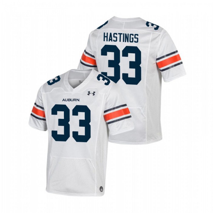 Auburn Tigers Will Hastings Replica Football Jersey For Men White