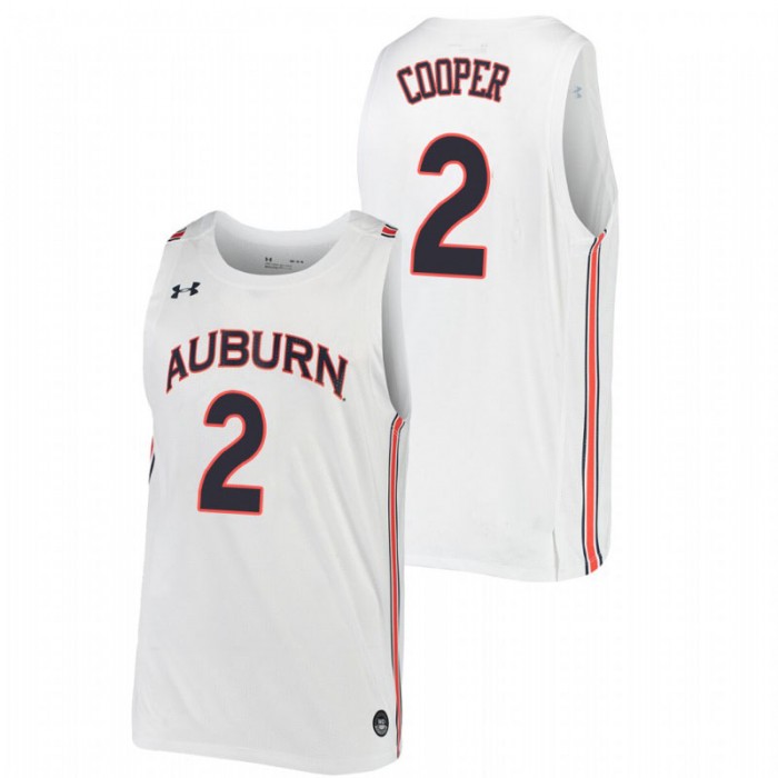 Auburn Tigers College Basketball Sharife Cooper Replica Jersey White Men