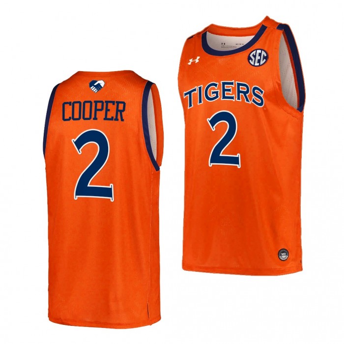 Sharife Cooper #2 Auburn Tigers Alumni Player Unite As One Orange Jersey