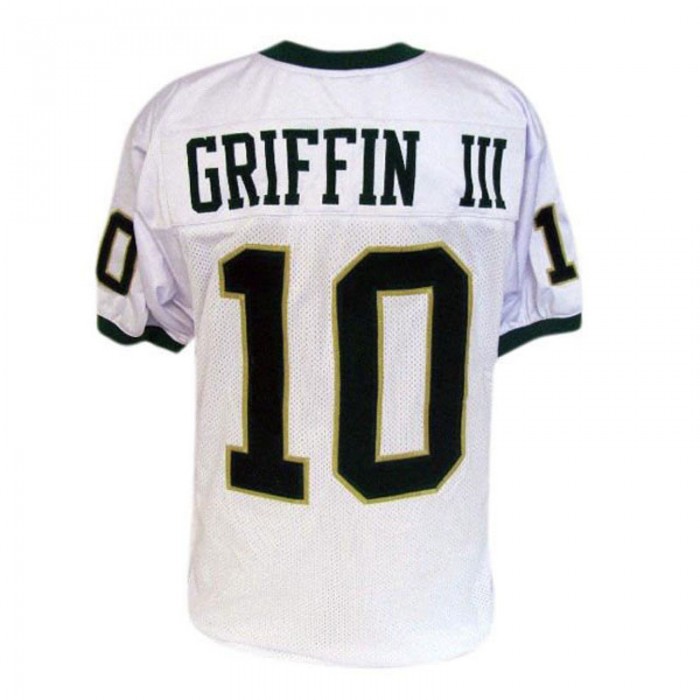 Baylor Bears #10 Robert Griffin III White Football Youth Jersey