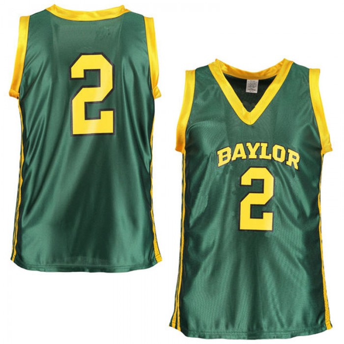 Baylor Bears #2 Green Basketball Youth Jersey