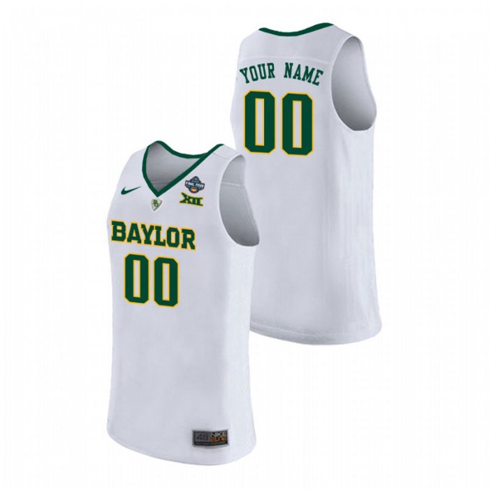 Baylor Bears Custom White 2019 NCAA Women's Basketball Champions Jersey