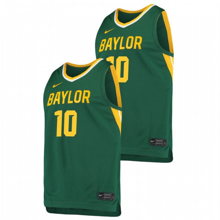 BAYLOR BEARS Basketball Adam Flagler Replica Jersey Green For Men