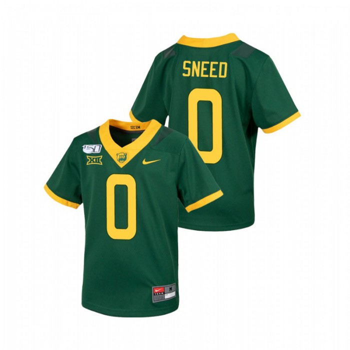 R.J. Sneed Baylor Bears Untouchable Green College Football Jersey