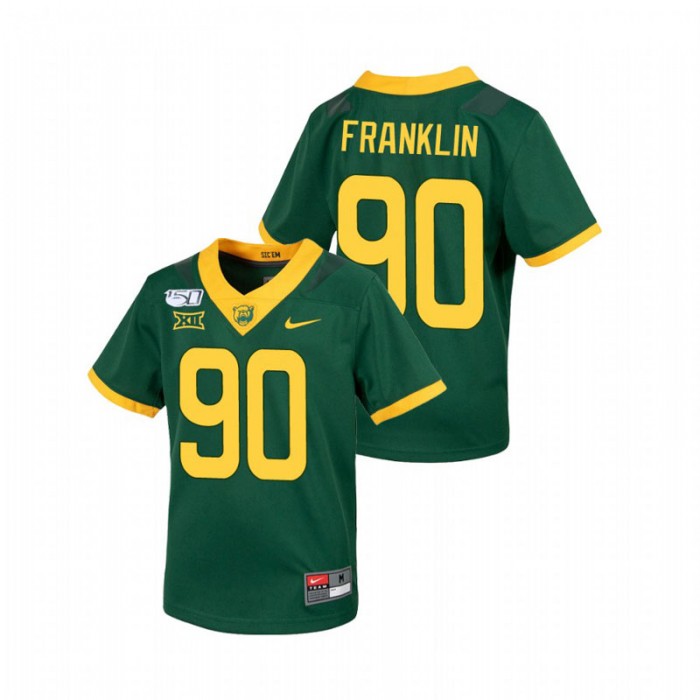 TJ Franklin Baylor Bears Untouchable Green College Football Jersey