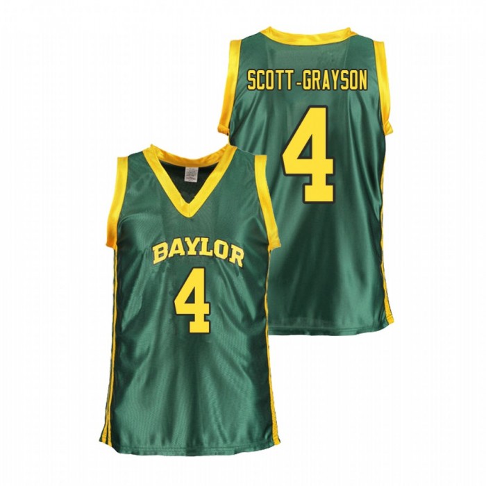 Baylor Bears College Basketball Green Honesty Scott-Grayson Replica Jersey Women's