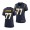 Zion Johnson #77 Los Angeles Chargers 2022 NFL Draft Navy Women 2nd Alternate Jersey Boston College Eagles