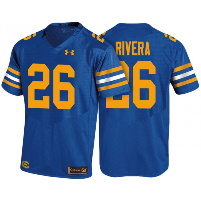 Male Bug Rivera Cal Bears Royal College 1975 Throwback Jersey