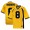 California Golden Bears #8 Aaron Rodgers Gold Football Youth Jersey