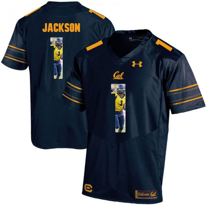 California Golden Bears DeSean Jackson Navy Blue College Football Jersey