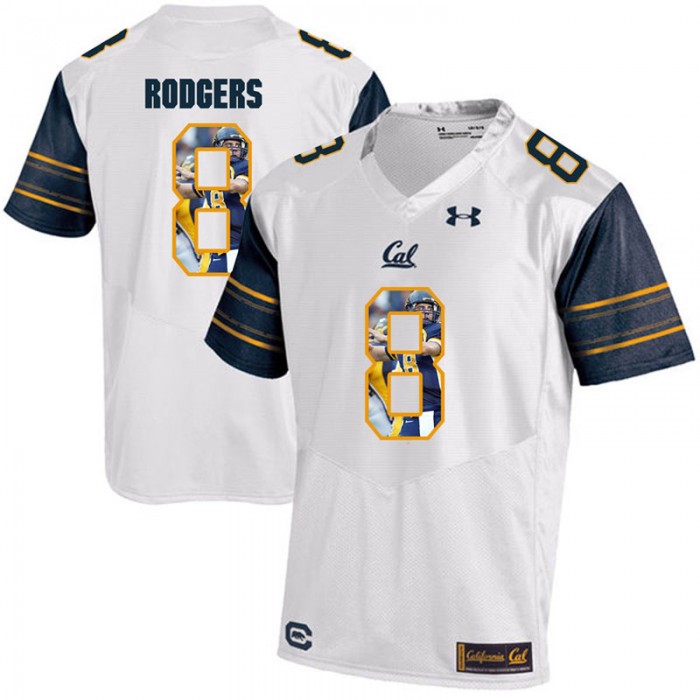 California Golden Bears Aaron Rodgers White College Football Jersey