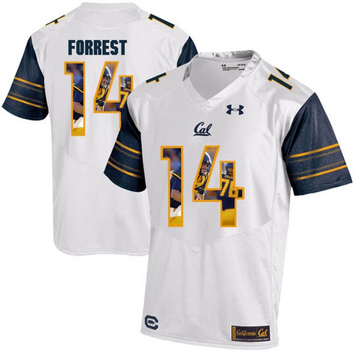 California Golden Bears Chase Forrest White College Football Jersey