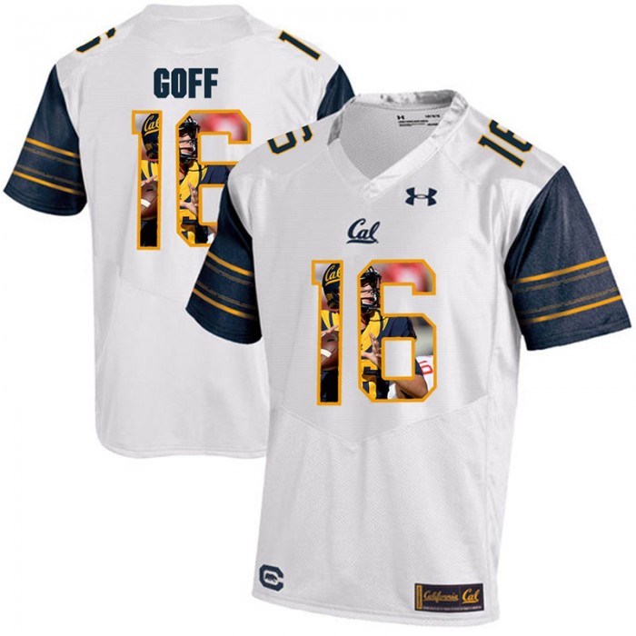 California Golden Bears Jared Goff White College Football Jersey