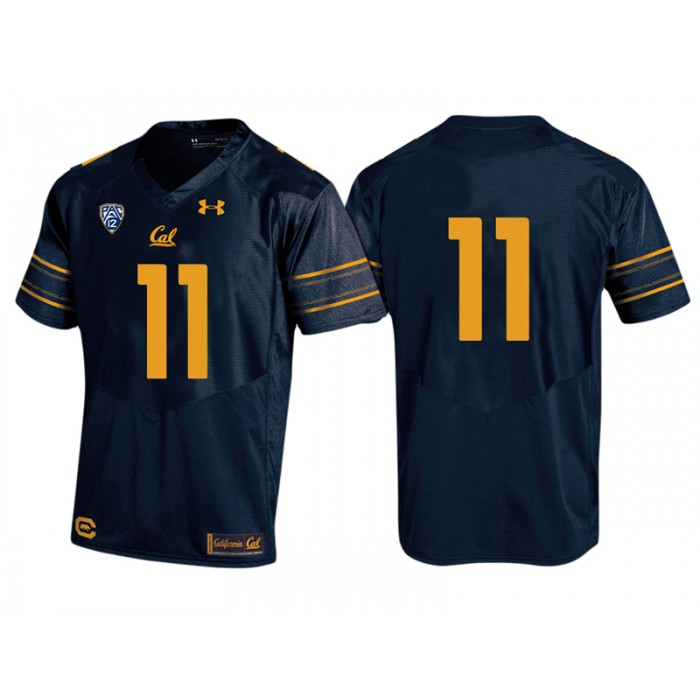 #11 Male California Golden Bears Navy PAC-12 College Football New-Look Home Jersey