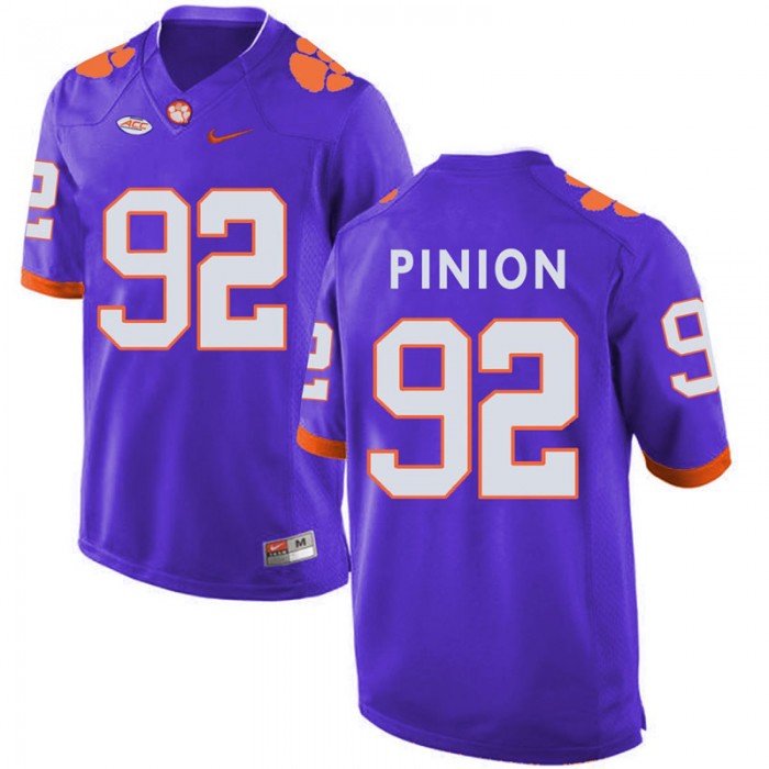 Clemson Tigers Bradley Pinion Purple College Football Jersey