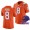 Clemson Tigers Justyn Ross 2021 Cheez-It Bowl Orange CFP Jersey Free Hat