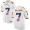 Male Mike Williams Clemson Tigers White NCAA Football US Flag Fashion Jersey