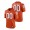 Custom For Men Clemson Tigers Orange College Football 2018 Game Jersey