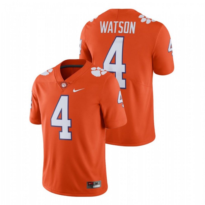 Deshaun Watson For Men Clemson Tigers Orange Limited Alumni Football Jersey