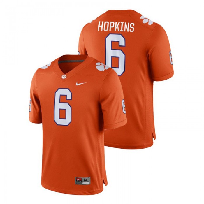 DeAndre Hopkins For Men Clemson Tigers Orange Game College Football Jersey
