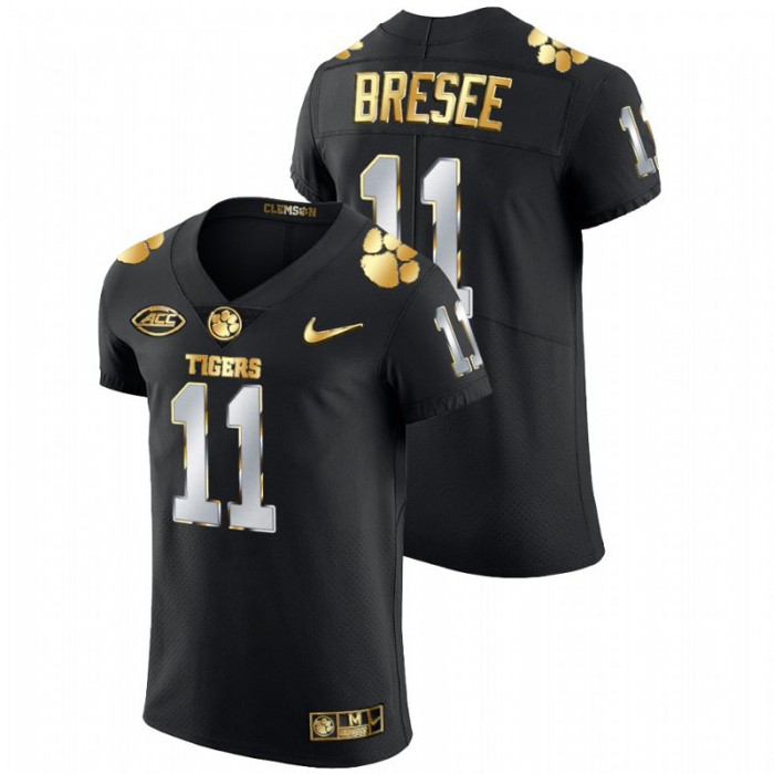 Bryan Bresee Clemson Tigers Golden Edition Black Authentic Jersey