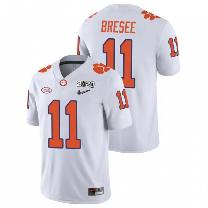 Bryan Bresee Clemson Tigers College Football White Playoff Game Jersey