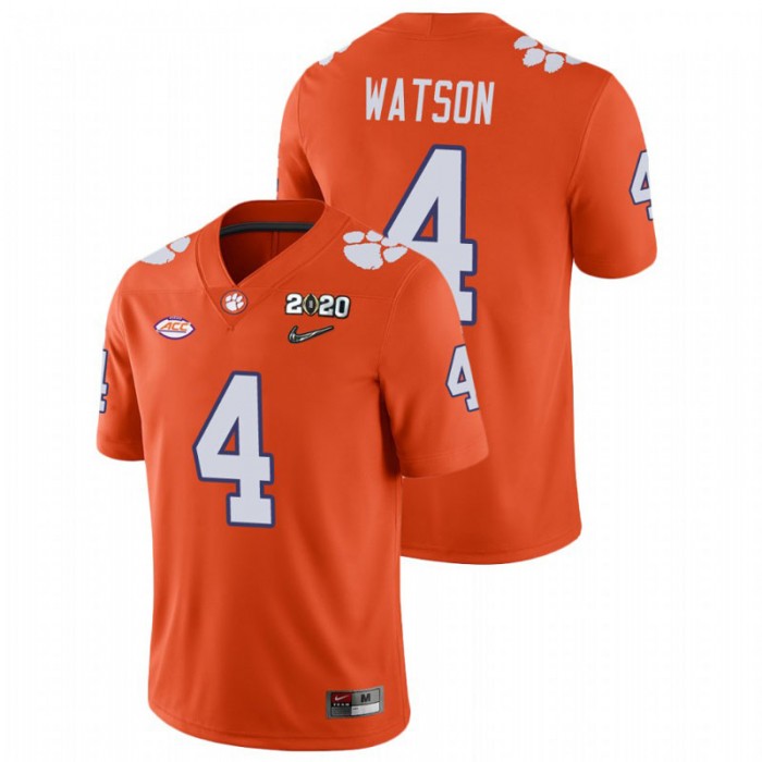 Deshaun Watson Clemson Tigers College Football Orange Playoff Game Jersey