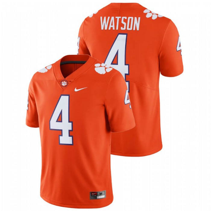 Clemson Tigers Deshaun Watson Limited College Football Jersey For Men Orange