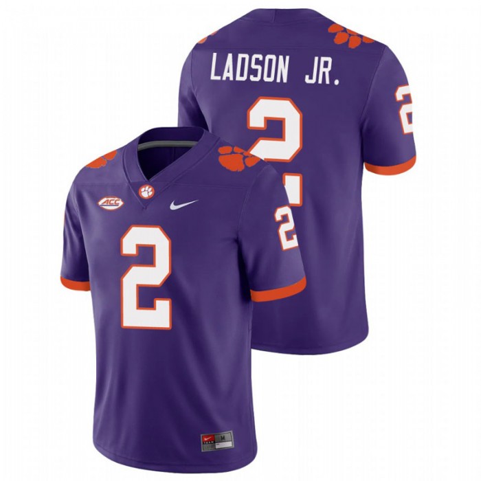 Frank Ladson Jr. Clemson Tigers College Football Purple Playoff Game Jersey