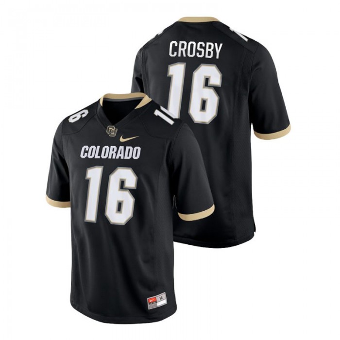 Mason Crosby For Men Colorado Buffaloes Black Game College Football Jersey