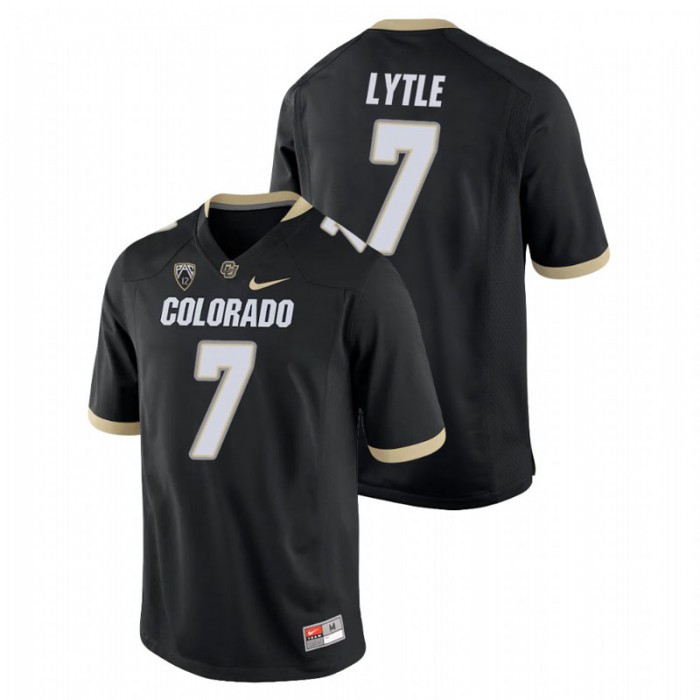 Tyler Lytle Colorado Buffaloes College Football Black Game Jersey