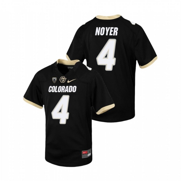 Colorado Buffaloes Sam Noyer Replica Football Jersey Youth Black