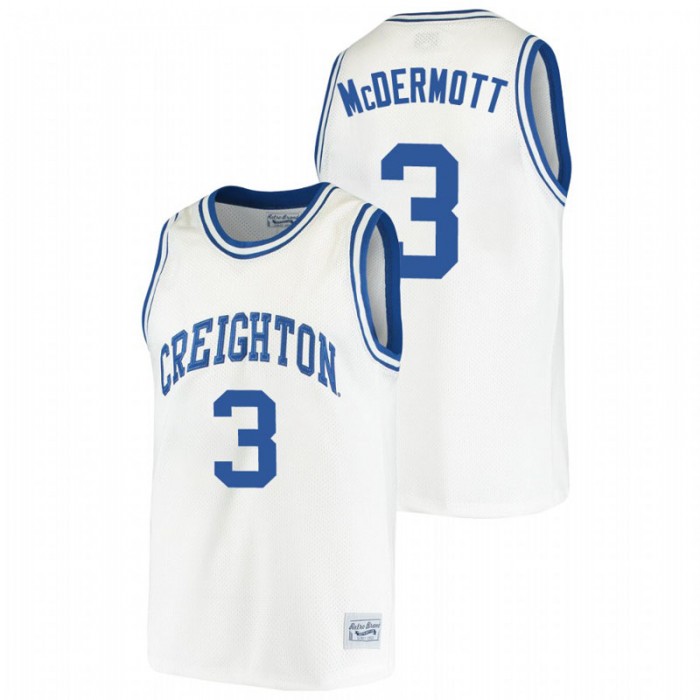 Creighton Bluejays Alumni Doug McDermott College Basketball Jersey White For Men