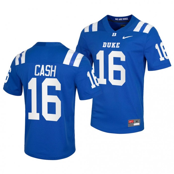 Duke Blue Devils Jeremy Cash College Football Jersey Blue Jersey