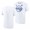 Duke Blue Devils 2022 NCAA March Madness Final Four White Baseline T-Shirt Men