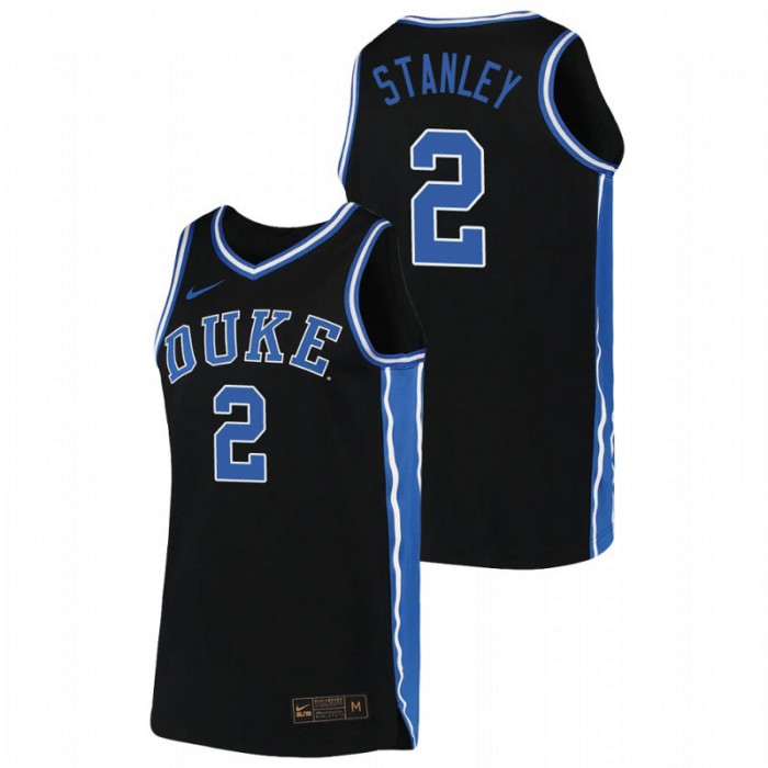 Duke Blue Devils Replica Cassius Stanley College Basketball Jersey Black For Men