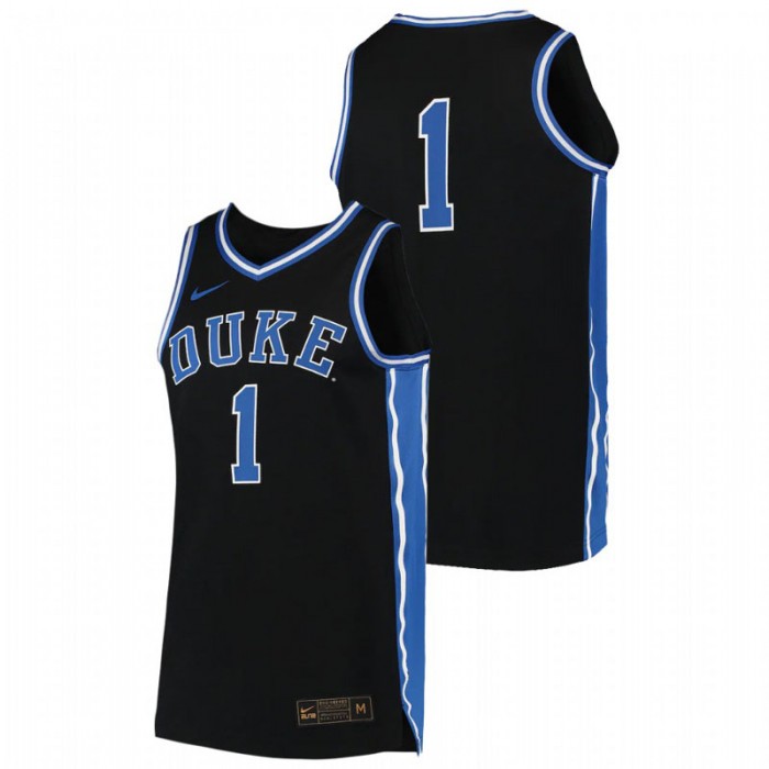 Duke Blue Devils Replica College Basketball Jersey Black For Men