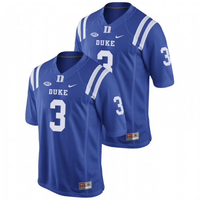 Darrell Harding Jr. Duke Blue Devils Replica Royal Game Football Jersey